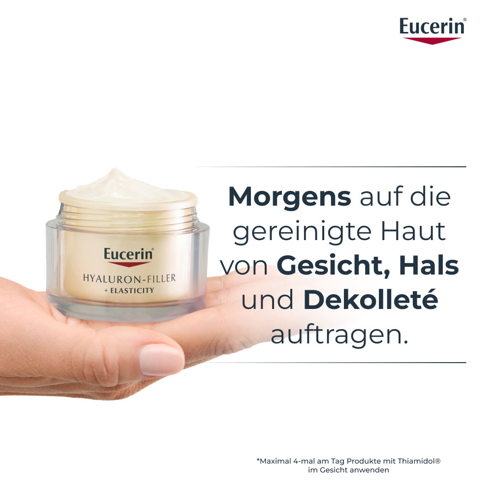 EUCERIN Hyaluron-Filler   Elasticity Tagespflege Creme LSF15 Topf 50 ml