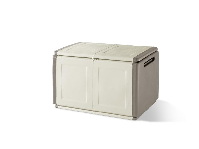 Art Plast Gartenbox CB2/T Grau Kunststoffbox für den Garten, grau-taupe