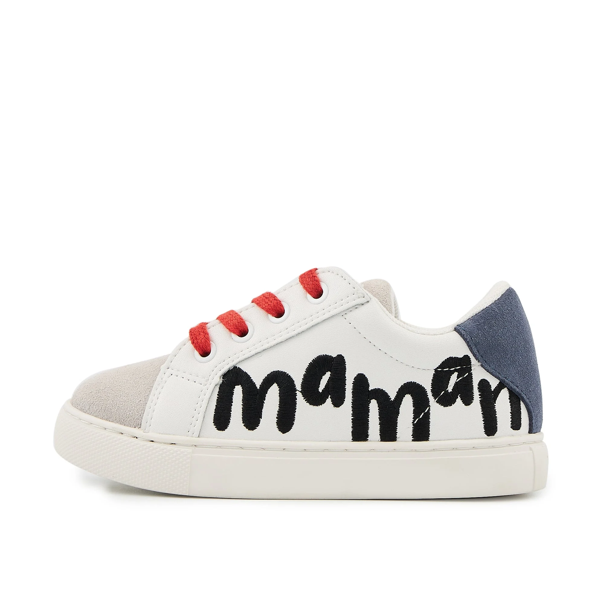 MINI SIMONE FILS À MAMAN - Sneakers en cuir | Blanc