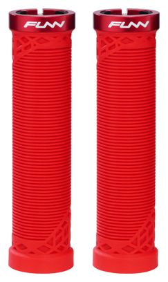 Paire de Grips Funn Hilt 130mm Rouge