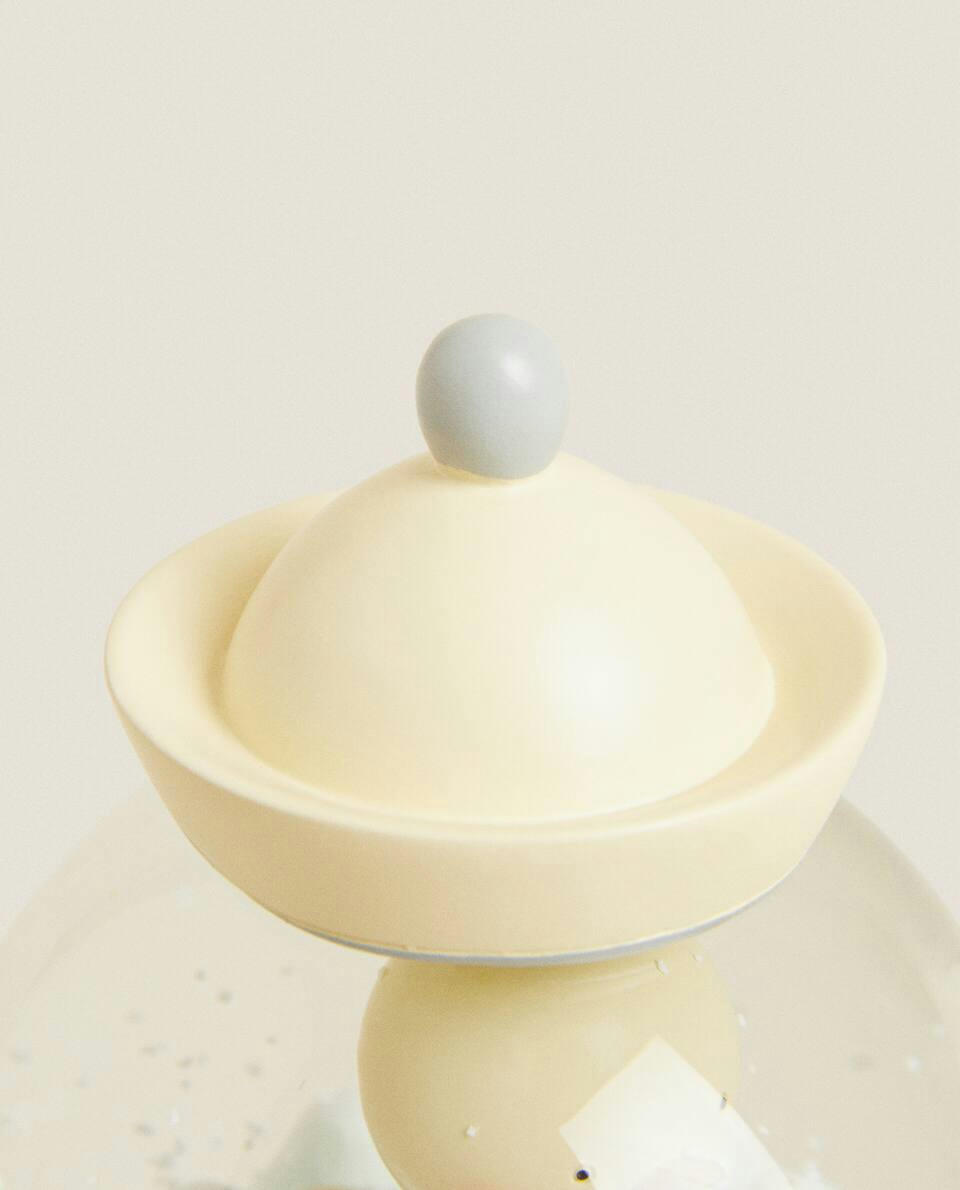 GLOBO DE LUZ E MÚSICA EM FORMATO DE PATO