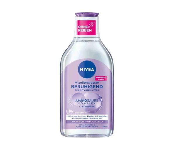 Nivea Mizellenwasser beruhigend
