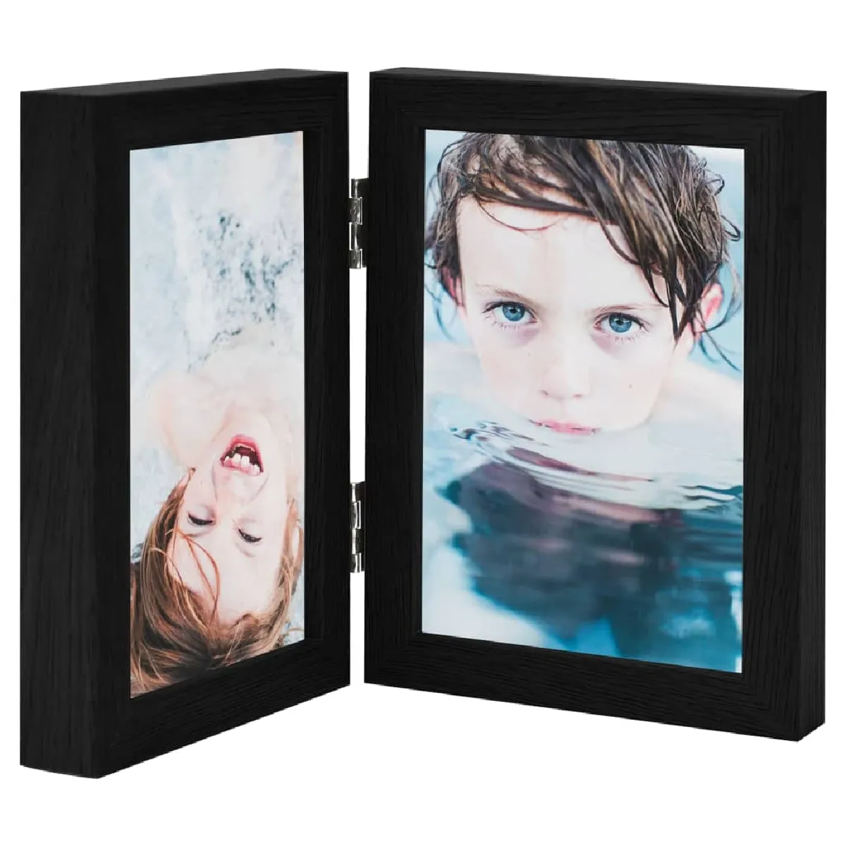 vidaXL Cadre photo dépliable - Noir