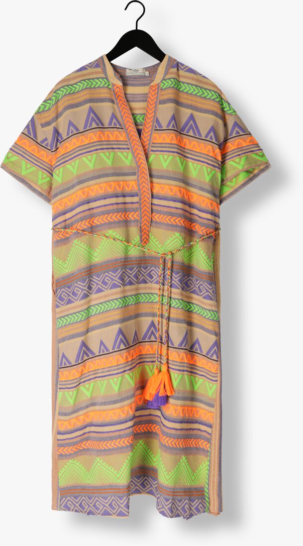 DEVOTION multi devotion midi jurk veloudenia