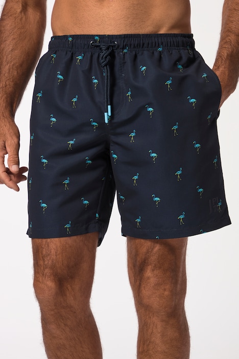 JAY-PI Badeshorts, Beachwear, Elastikbund, Minimal-Print, bis 8 XL