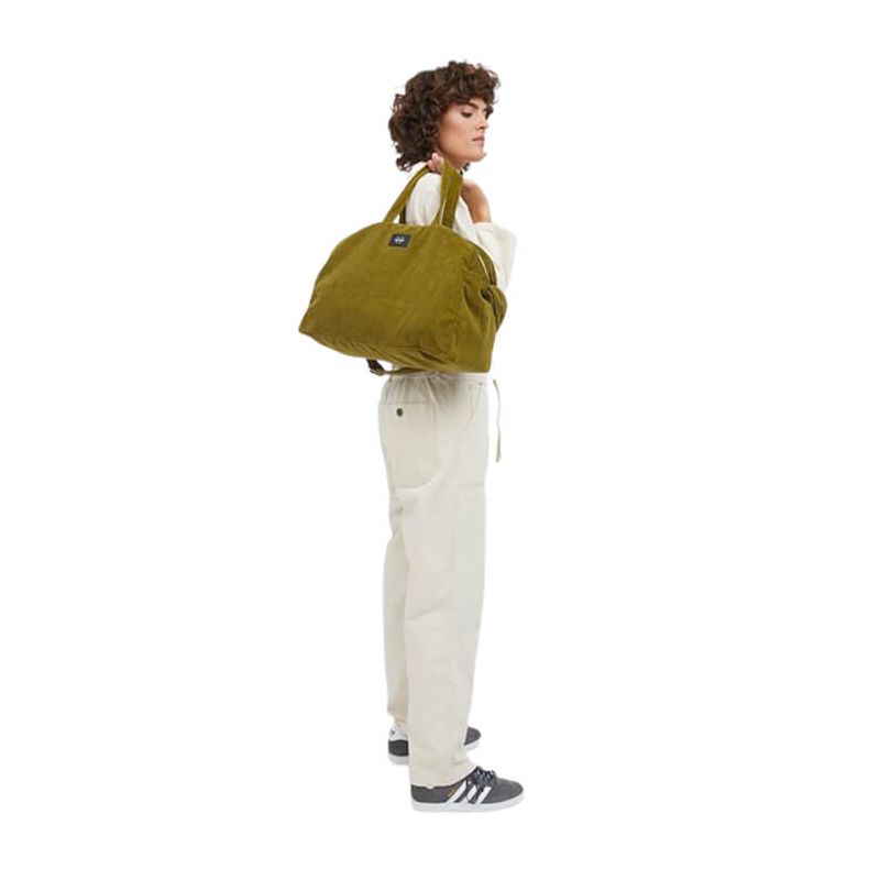 Sac de voyage recyclé Weekend Bag 43 cm Olive