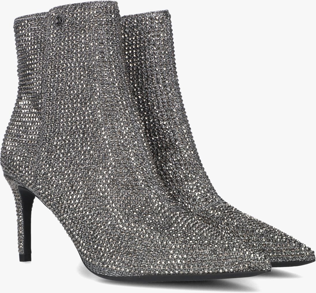 MICHAEL KORS zilveren michael kors enkellaarsjes alina flex bootie