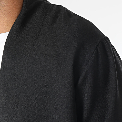Ensemble Cardigan Et Pantacourt Noir