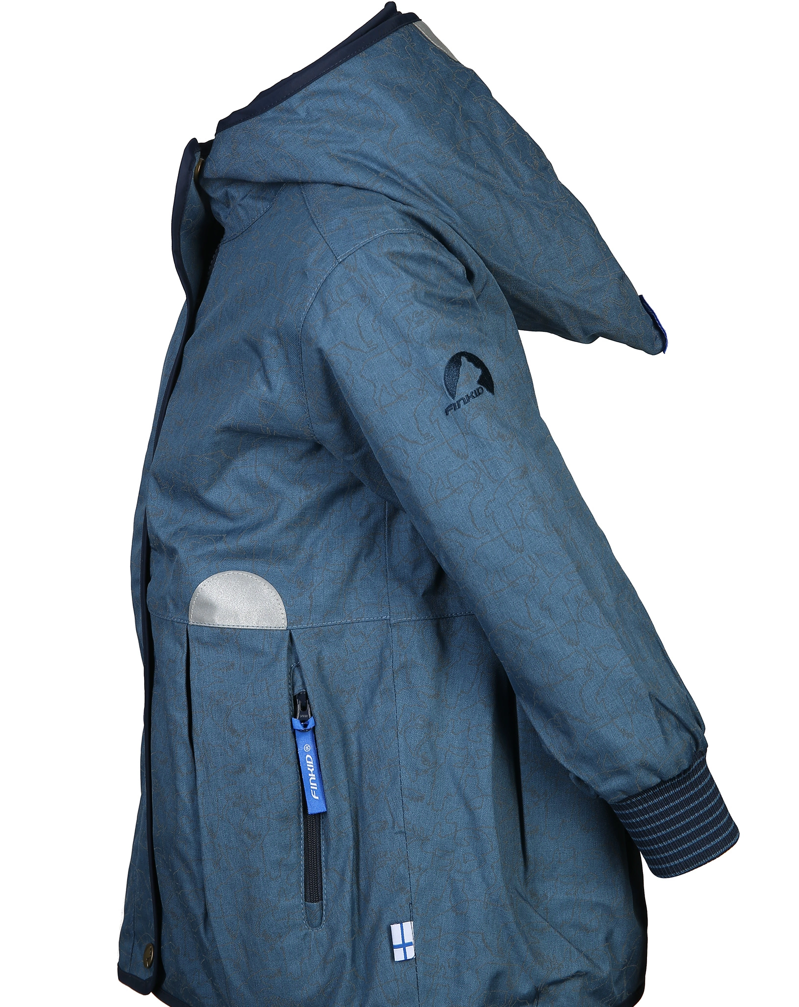 Outdoorjacke 2 in 1 AINA ICE in real teal/navy