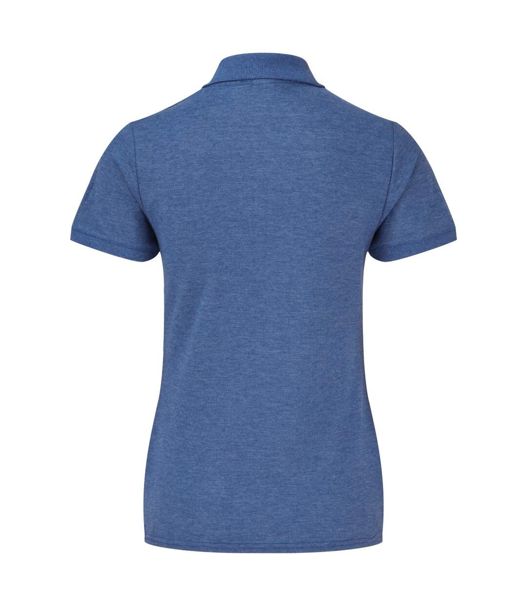 Fruit Of The Loom - Polo manches courtes - Femme (Bleu roi chiné) - UTBC384