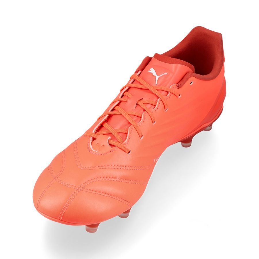 PUMA King Pro FG/AG Unlimited - Glowing Red/Blanc/Red Fire