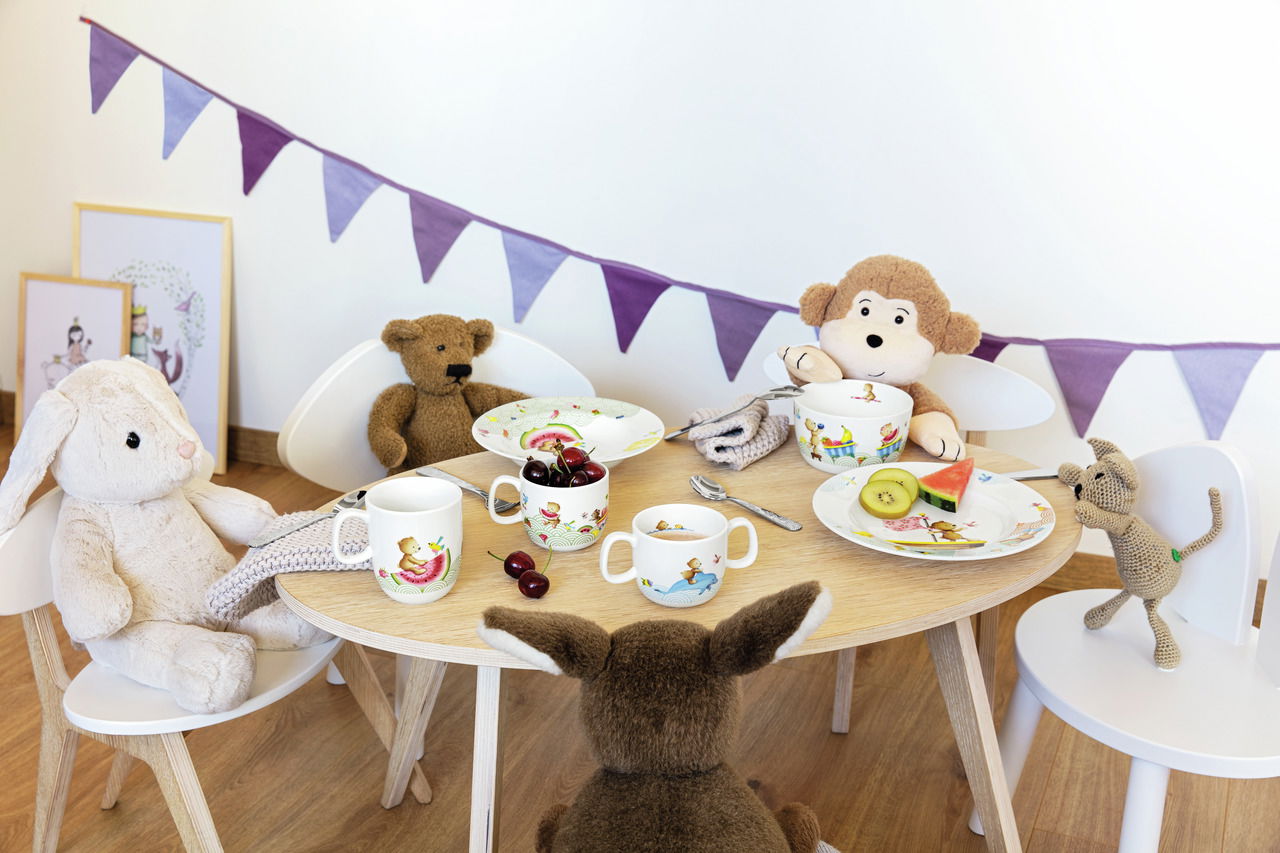 Villeroy & Boch Kinderbesteck 4 tlg. HAPPY AS A BEAR