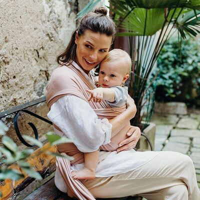 Boba Wrap Bæresjal Bamboo Bloom