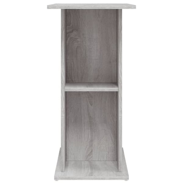 vidaXL Akvariumstativ grå sonoma 75x36x72,5 cm konstruert tre