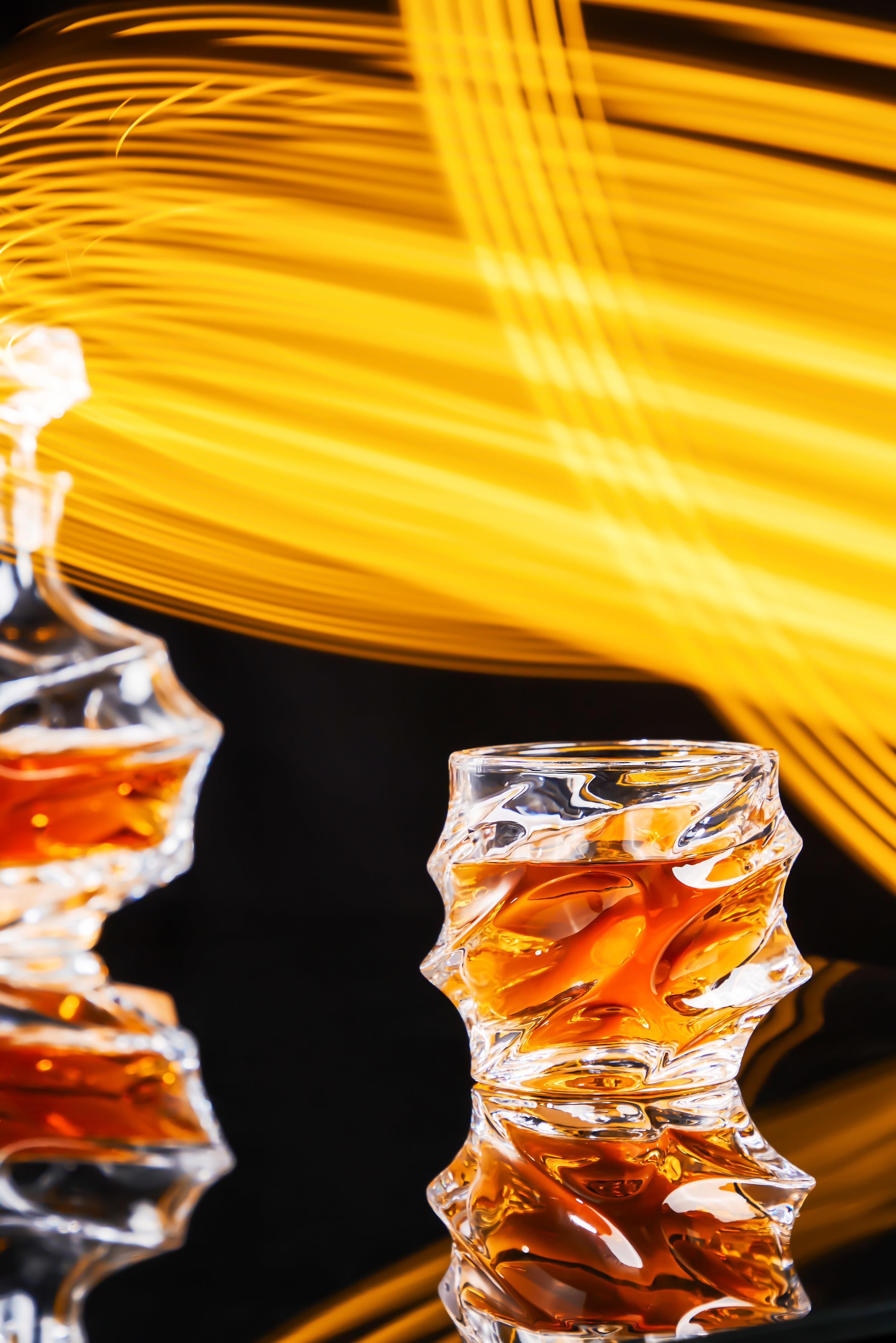 Echos Whiskyset Whiskygläser 7-Teiliges Whiskeyset Geschenkset