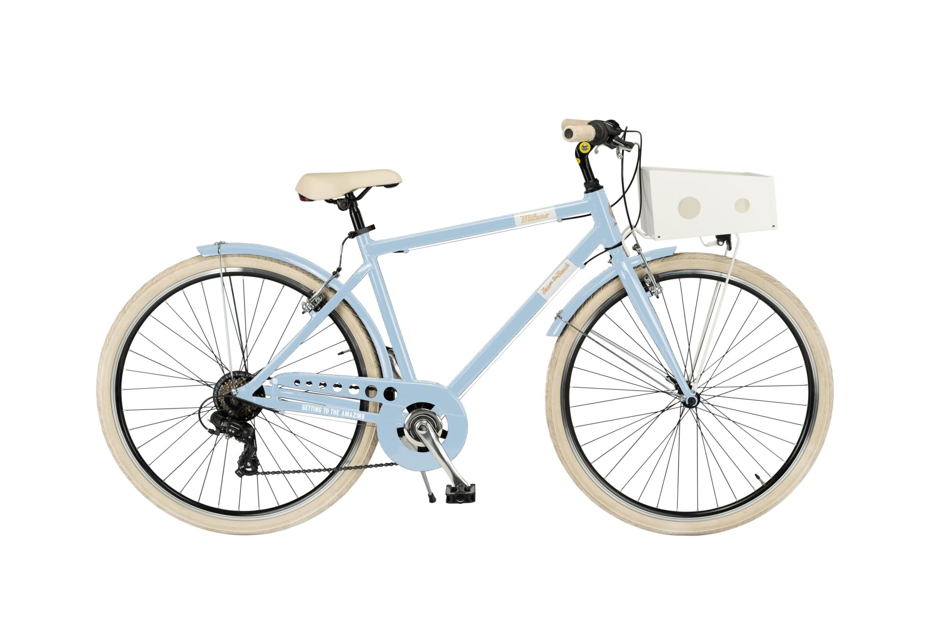 MBM Citybike MILANOMan 28 Zoll , AZZURRO PARIOLINO