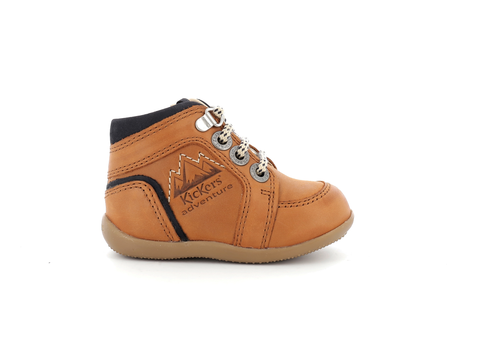 Kickers-BINS MOUNTAIN 878601 Cuir Camel