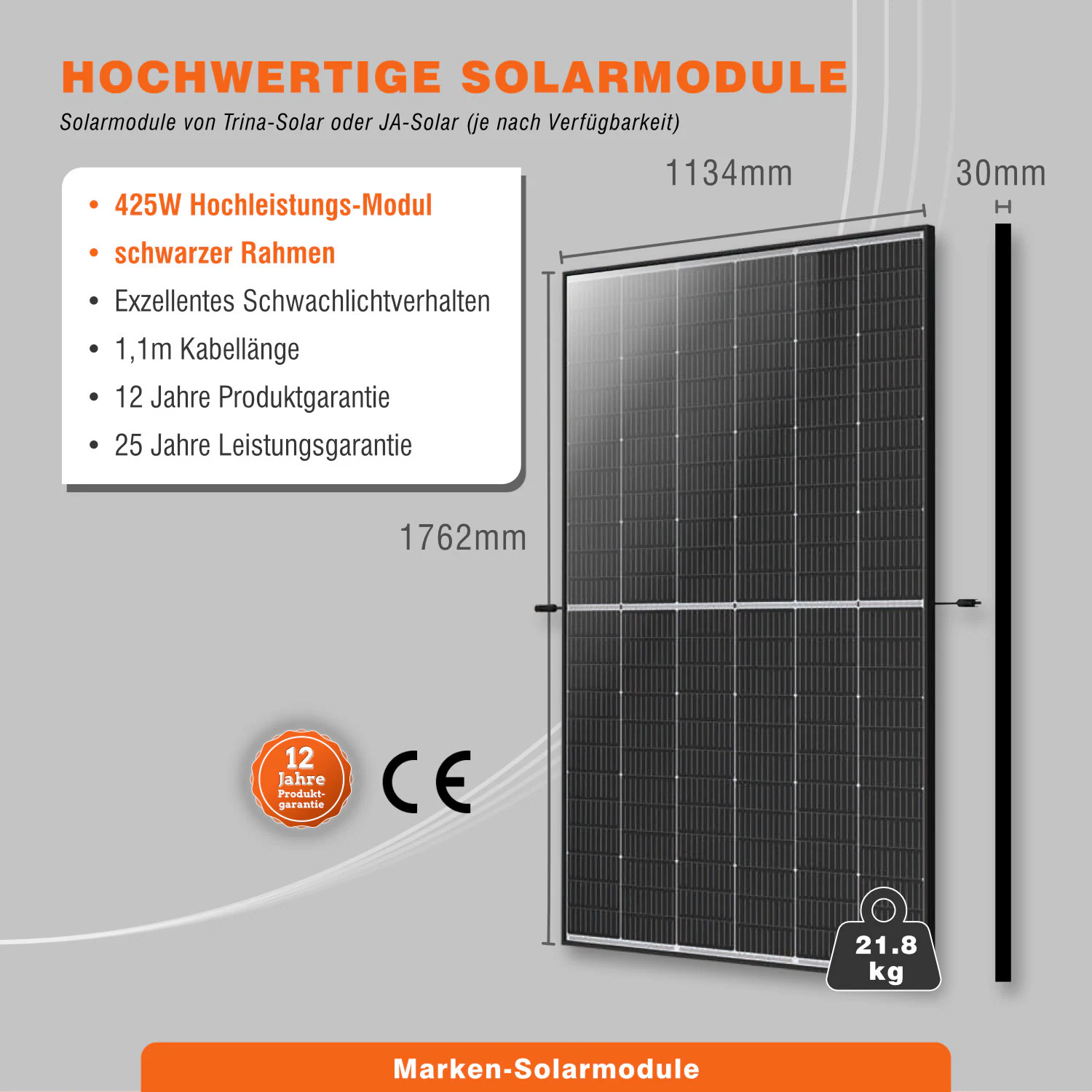 1700W Balkonkraftwerk mit Speicher