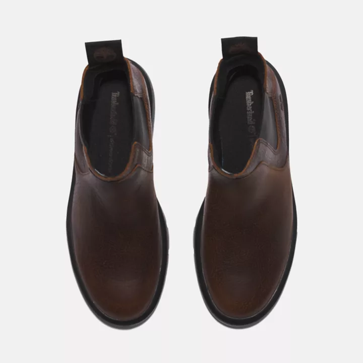 Bottine Chelsea Cortina Valley pour femme en marron foncé