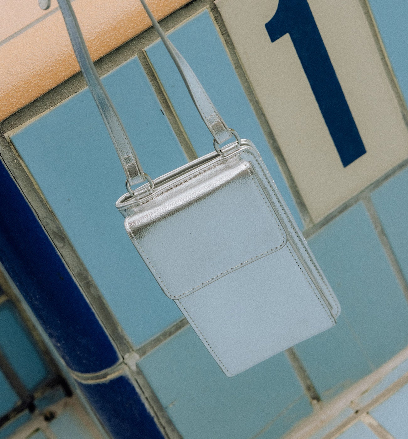 Pochette portefeuille Femme - Argent