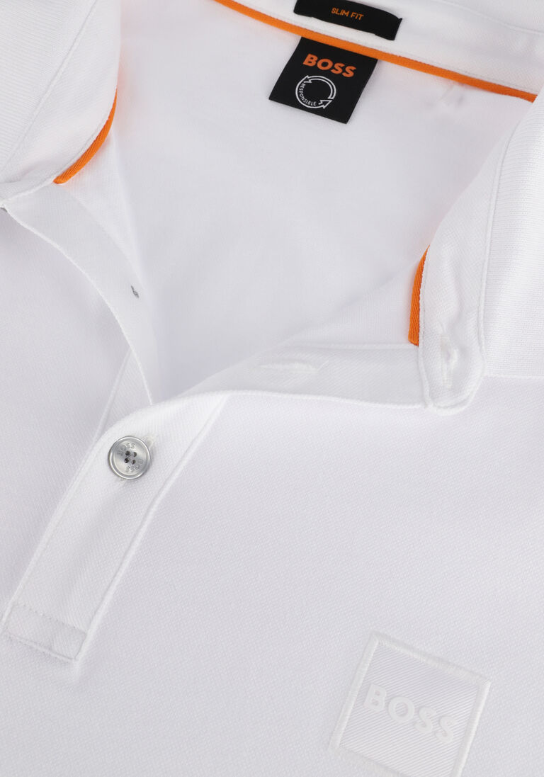 BOSS witte boss polo passenger