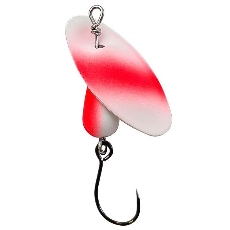 Cuiller Tournante Suissex Cicada Nk Uv Mat White/Red