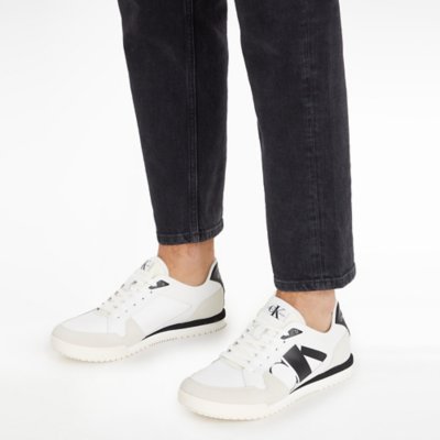 Sneakers femme Low Profile Runner Mix CALVIN KLEIN