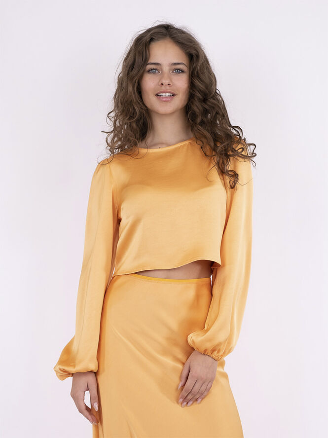 Neo Noir Aura Heavy Sateen Blouse 200