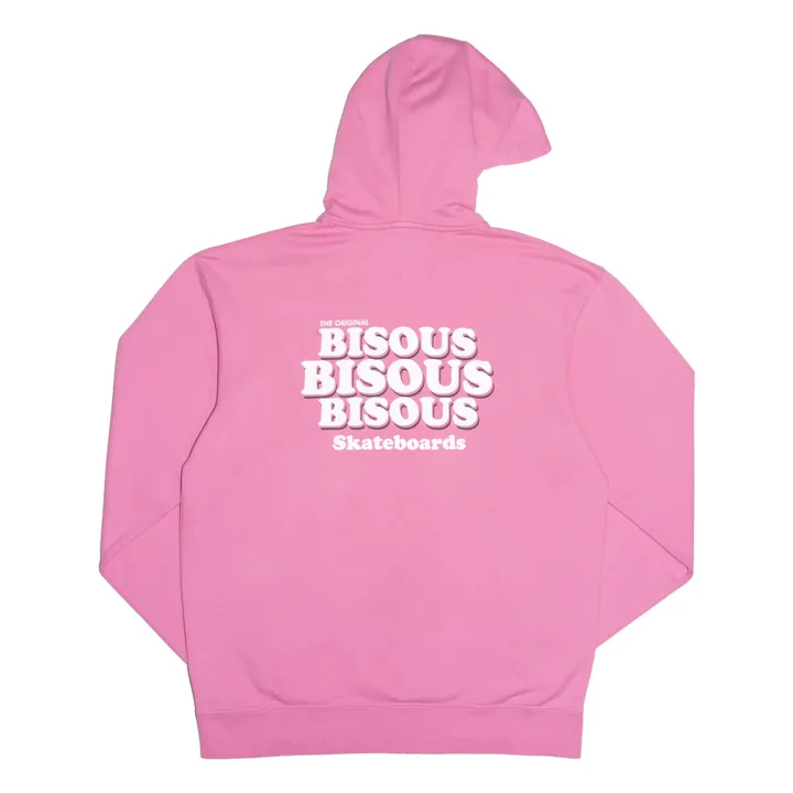 Bisous Skateboards Hoodie Grease | Rose