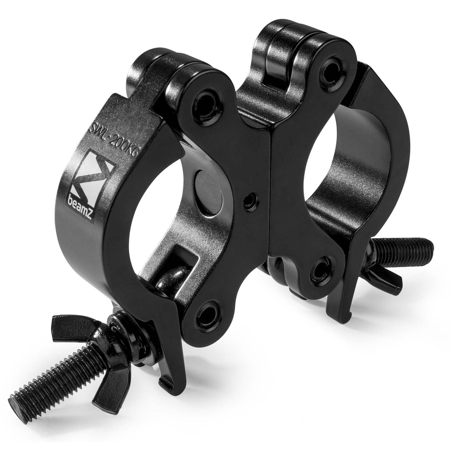 BeamZ BC50B-200D slimline swivel coupler 200 kg zwart