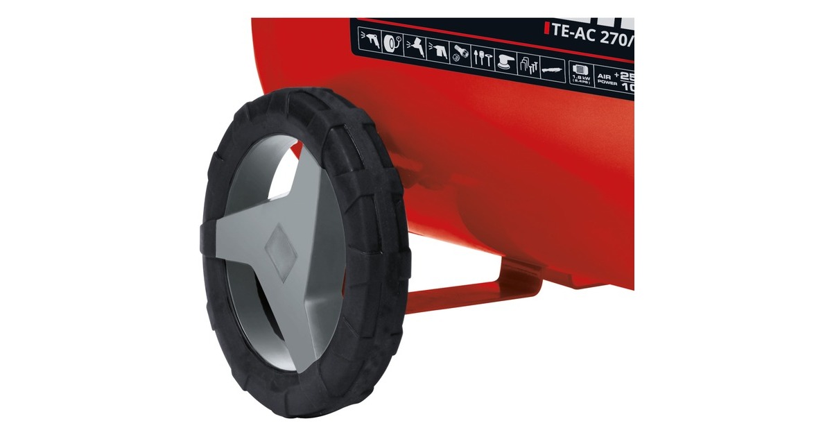 EINHELLCompressor TE-AC 270/50/10  (Rood)