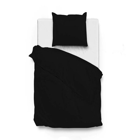 Dekbedovertrek Satinado - Night Black