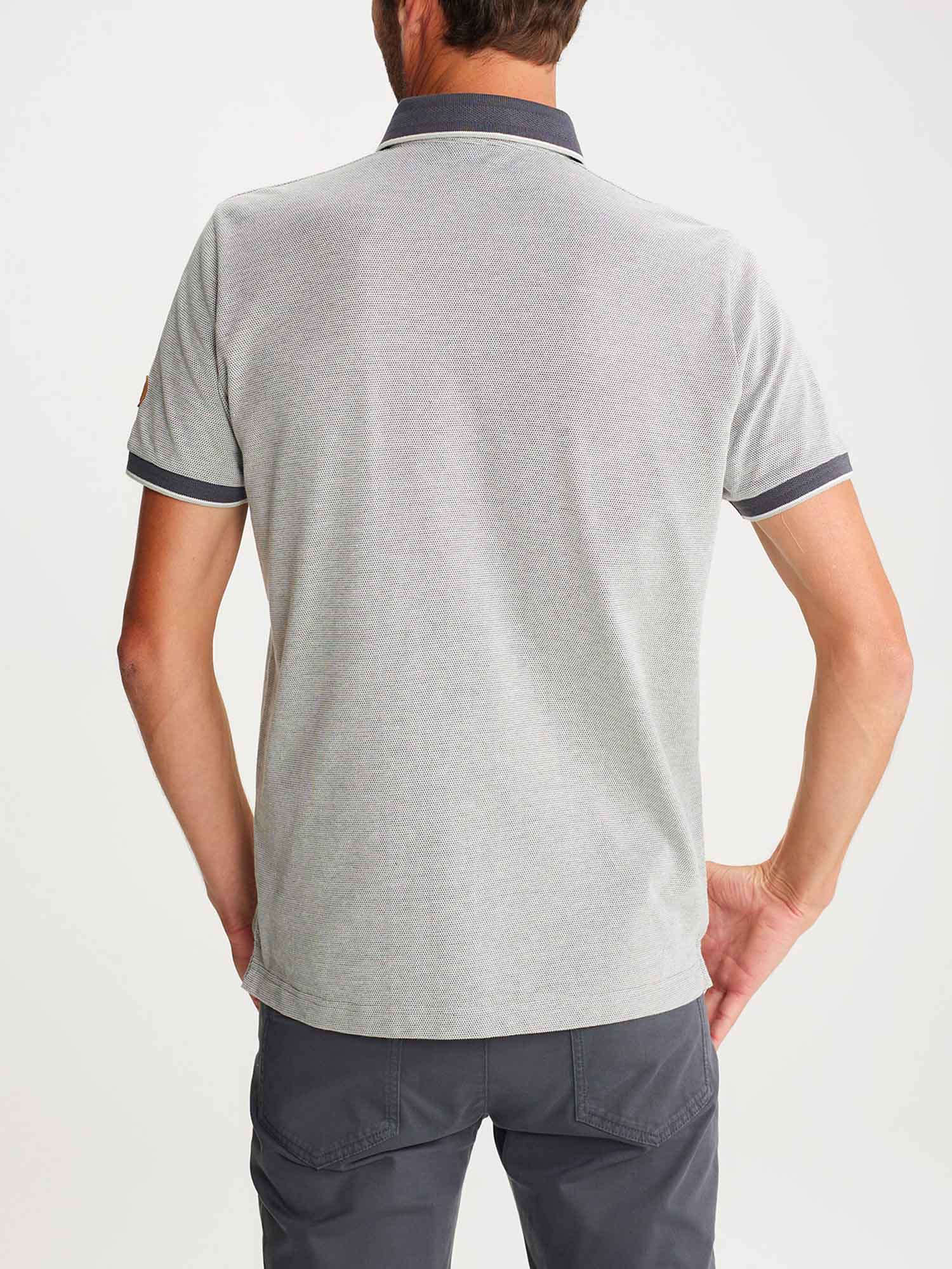 Polo Homme Manches Courtes Gris