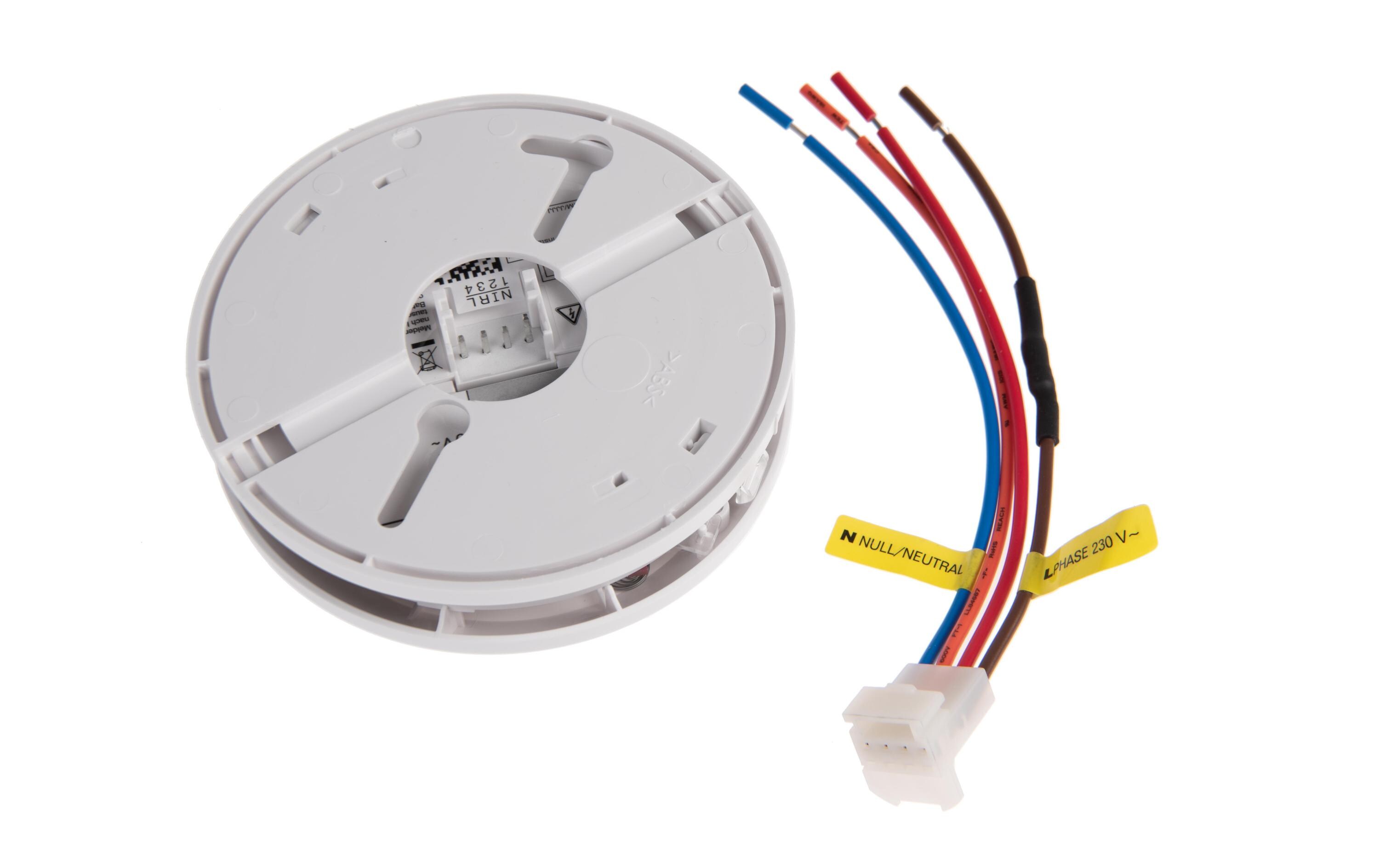 Rauchmelder PROTECTOR K 230 VFotoelektronischer Rauchwarnmelder für den 230 V-Betrieb
