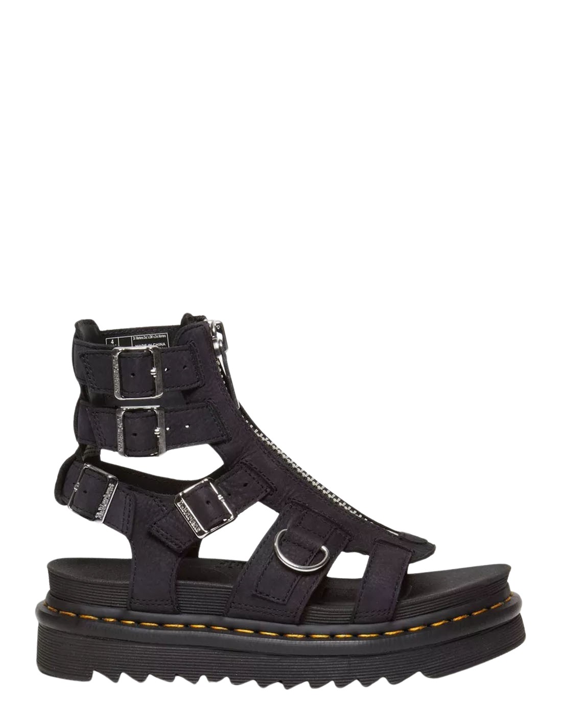 dr martens Sandales Montantes Femme Olson Cuir