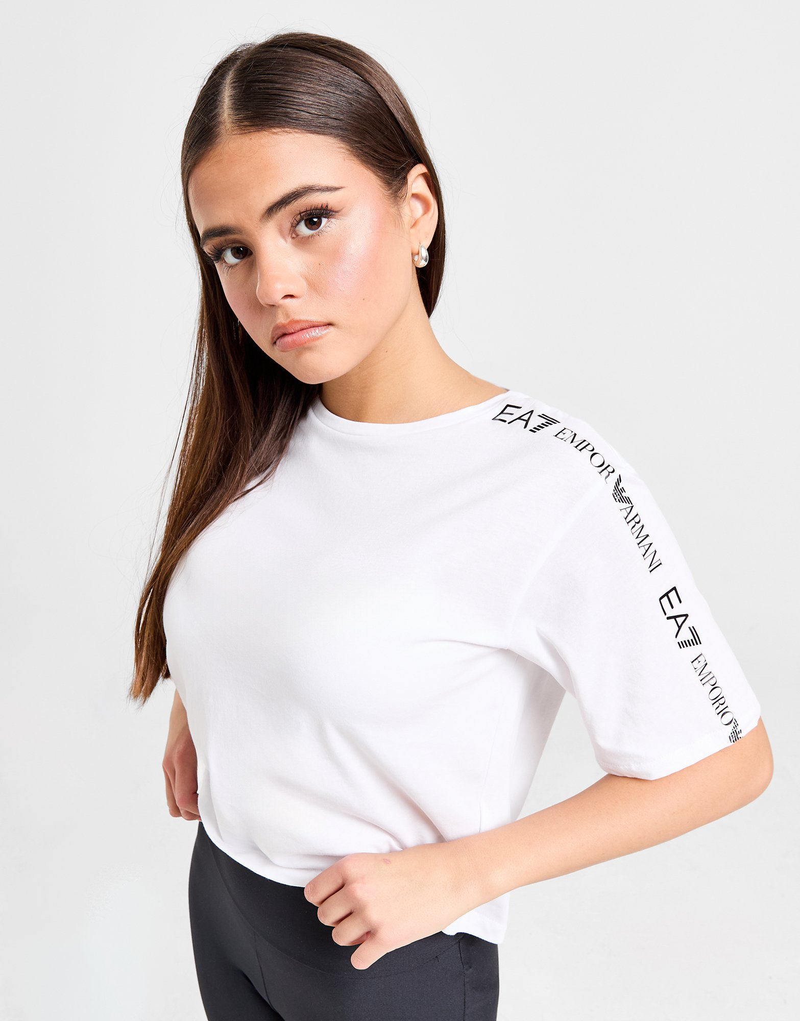 Emporio Armani EA7 T-shirt court Logo Femme