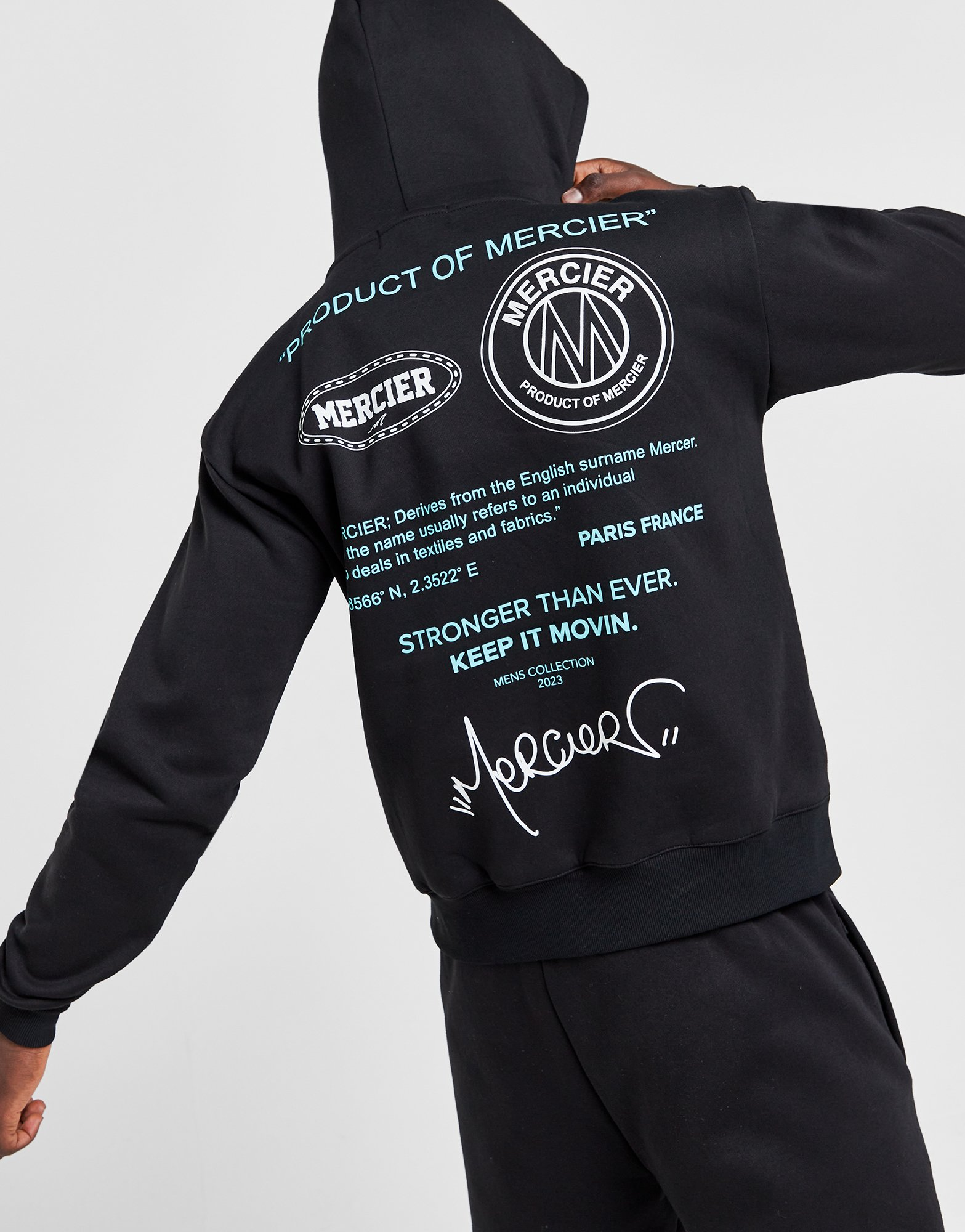 MERCIER Sweat à Capuche Caruso Homme