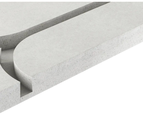 Fermacell Therm25 vloerverwarmingselement van gipsvezelplaat met langs- en afbuiggroeven 1000 x 500 x 25 mm