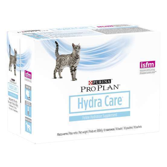 Complément alimentaire hydratant pour chat Hydra Care - 10x85 g
