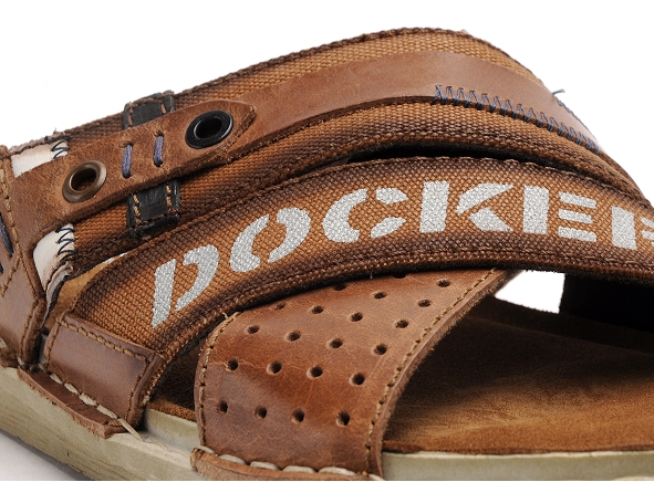 Dockers mules et sabots homme 44sb001 homme marron