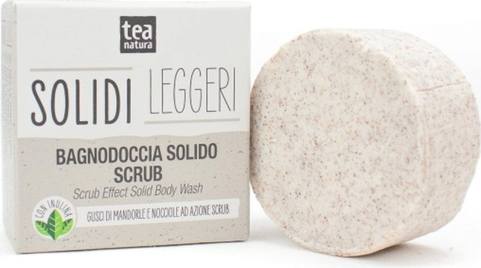 TEA Natura  Solidi Leggeri 2in1 Duschbad & Peeling, 65 g