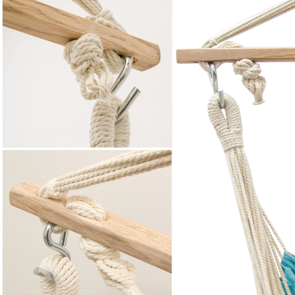 XL Hangstoel Relaxstoel 185x130cm in Pacific Blue tot 150kg