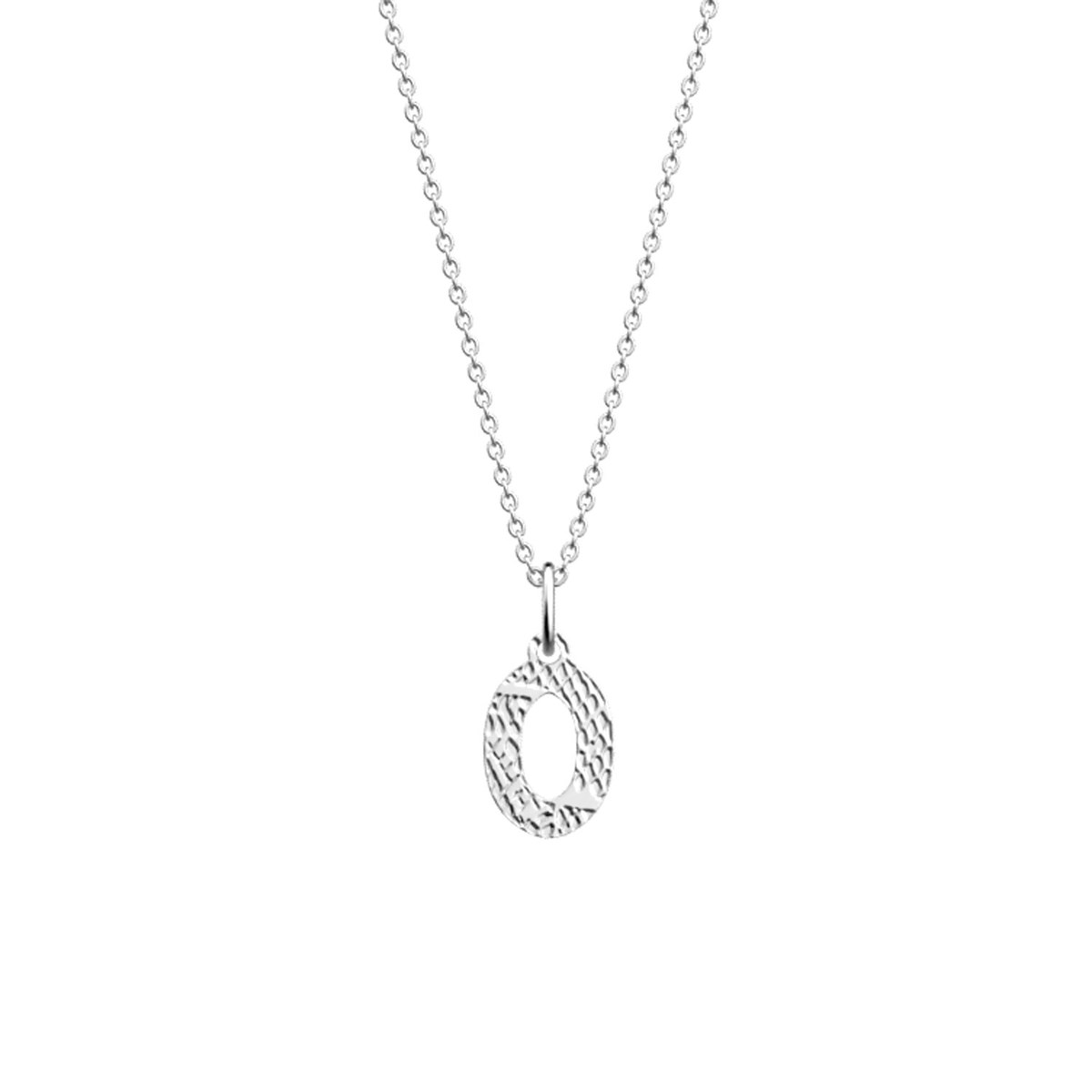 Collier Les Georgettes Ecailles argenté16mm