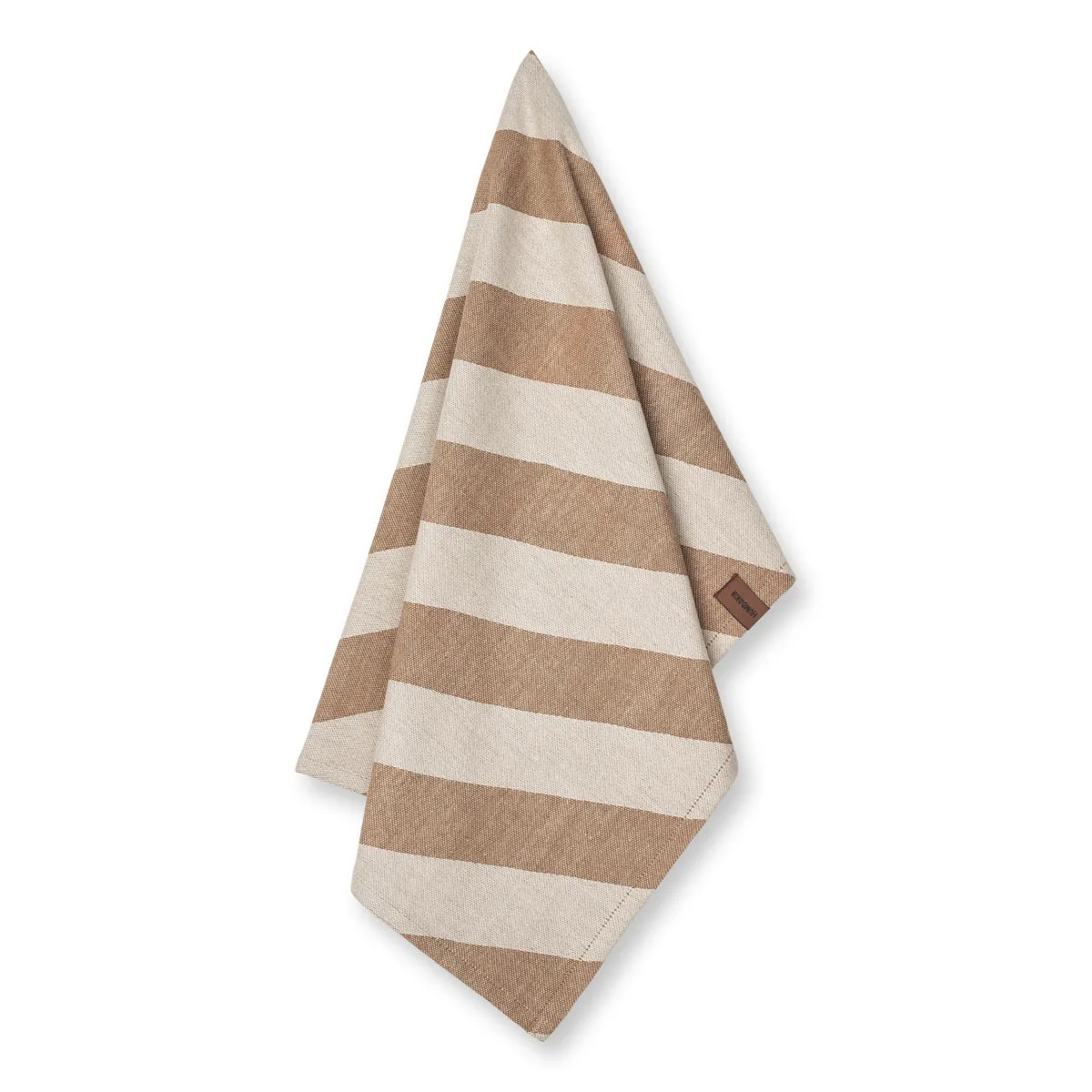 Humdakin  Recycled Cotton viskestykke, Beige Candy - 2 stk.