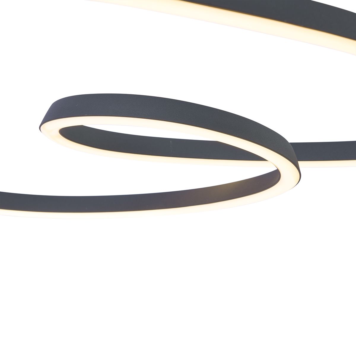 Scandinavische hanglamp zwart 72cm incl. LED 3-staps dimbaar - Circuit