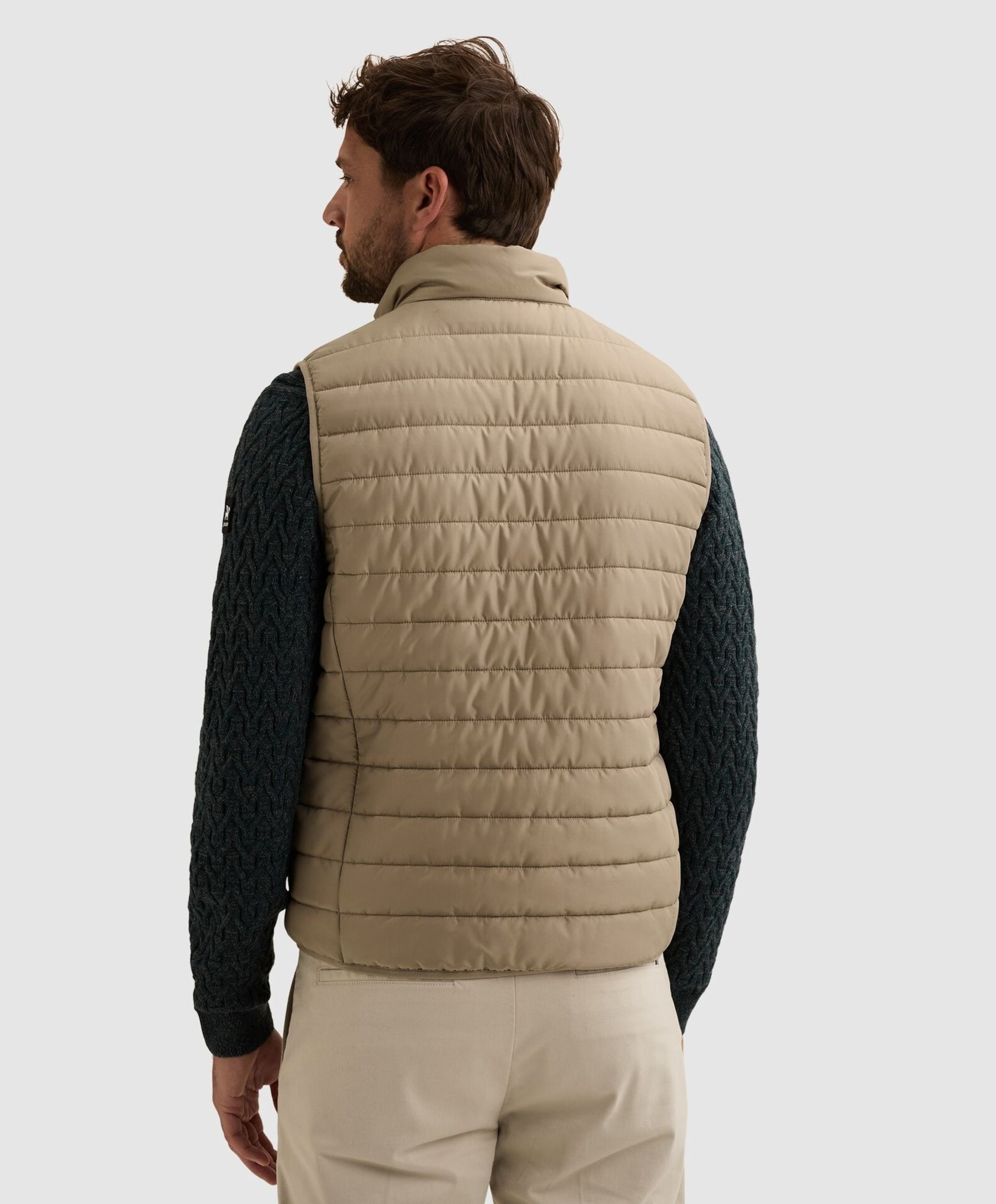 Vanguard Heren bodywarmer beige