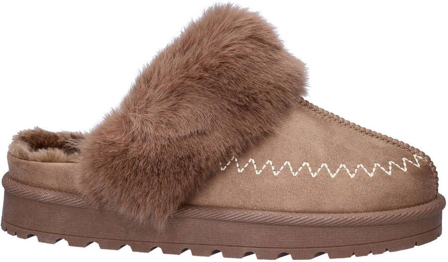 Nelson Home pantoffels bruin