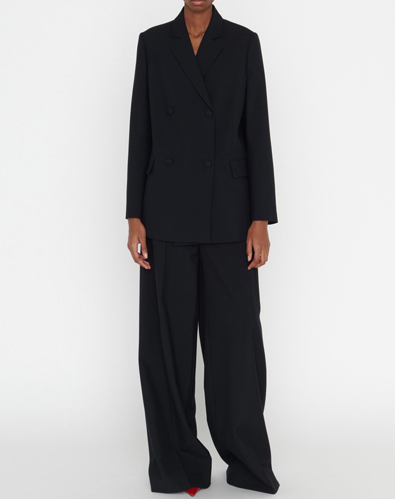 Zapa Veste en Laine mélangée Vaella noire