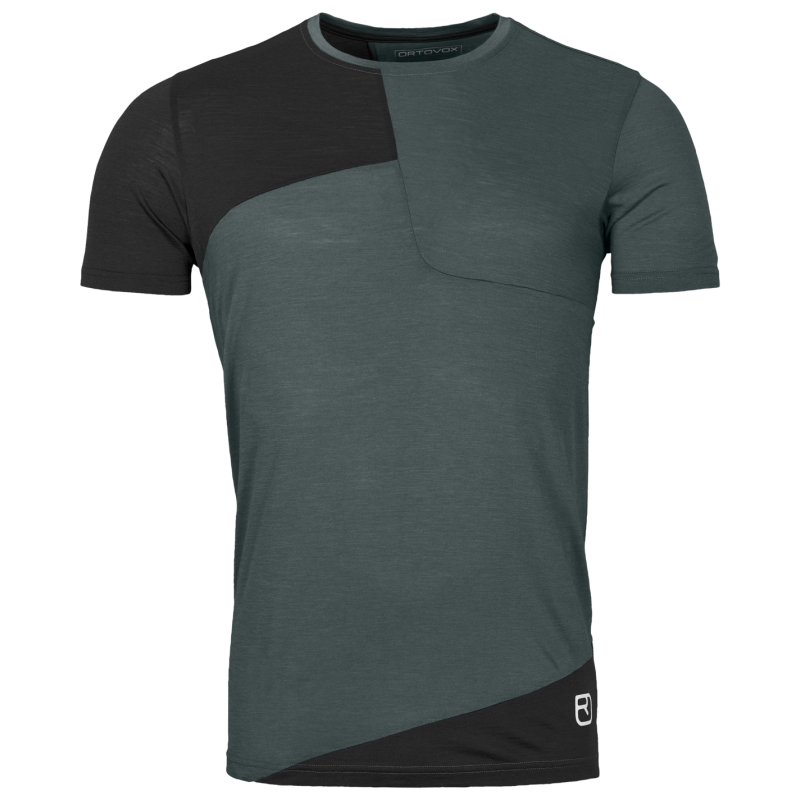 120 Tec TS - T-shirt en laine mérinos homme