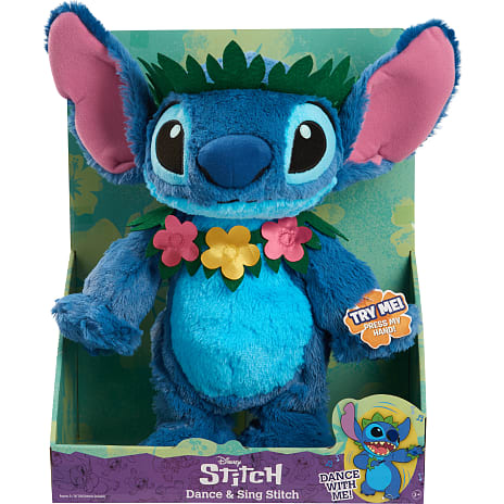 Disney Stitch syng og dans figur 35 cm